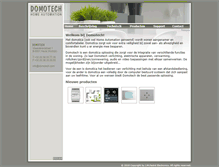Tablet Screenshot of domotech.com